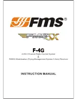 FMS F-4G Instruction Manual предпросмотр