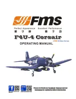 Предварительный просмотр 1 страницы FMS F4U-R CORSAR Operating Manual