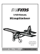 Предварительный просмотр 1 страницы FMS Kingfisher 1400mm Instruction Manual