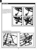 Предварительный просмотр 6 страницы FMS Kingfisher 1400mm Instruction Manual