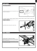 Предварительный просмотр 9 страницы FMS Kingfisher 1400mm Instruction Manual