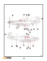 Предварительный просмотр 24 страницы FMS P-51 D Mustang V8 Operating Manual