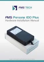 FMS Persona 100 Plus Hardware Installation Manual предпросмотр