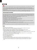 Preview for 2 page of FMS Ranger FMS111P Instruction Manual