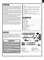 Preview for 3 page of FMS Ranger FMS111P Instruction Manual