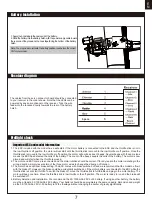 Preview for 7 page of FMS Ranger FMS111P Instruction Manual