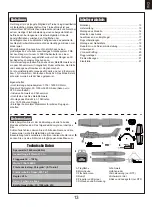 Preview for 13 page of FMS Ranger FMS111P Instruction Manual