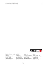 Предварительный просмотр 8 страницы FMS RMGZ100A Installation Manual