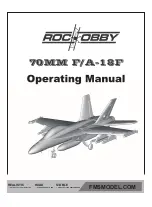 Preview for 1 page of FMS RocHobby 70MM F/A-18F Operating Manual