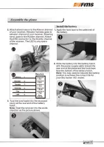 Preview for 18 page of FMS Sky trainer 182 Operating Manual