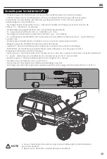 Предварительный просмотр 30 страницы FMS TOYOTA LC80 Land Cruiser Instruction Manual