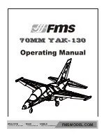 Preview for 1 page of FMS YAK-130 Operating Manual