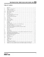 Preview for 3 page of FMT Swiss AG 23 190 Operating Instructions And Safety Notes