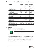 Preview for 10 page of FMT Swiss AG 23 190 Operating Instructions And Safety Notes