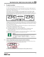 Preview for 11 page of FMT Swiss AG 23 190 Operating Instructions And Safety Notes