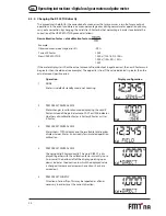 Preview for 20 page of FMT Swiss AG 23 190 Operating Instructions And Safety Notes