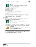 Preview for 23 page of FMT Swiss AG 23 190 Operating Instructions And Safety Notes