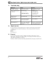 Preview for 24 page of FMT Swiss AG 23 190 Operating Instructions And Safety Notes