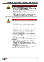 Предварительный просмотр 7 страницы FMT Swiss AG 23 710 Operating Instructions And Safety Notes