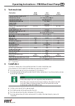 Предварительный просмотр 9 страницы FMT Swiss AG 23 710 Operating Instructions And Safety Notes