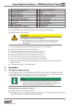 Предварительный просмотр 11 страницы FMT Swiss AG 23 710 Operating Instructions And Safety Notes