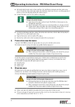 Предварительный просмотр 12 страницы FMT Swiss AG 23 710 Operating Instructions And Safety Notes