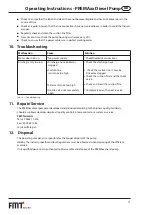 Предварительный просмотр 13 страницы FMT Swiss AG 23 710 Operating Instructions And Safety Notes