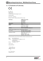 Предварительный просмотр 18 страницы FMT Swiss AG 23 710 Operating Instructions And Safety Notes