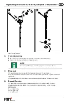 Предварительный просмотр 5 страницы FMT Swiss AG AdBlue 13 040 Operating Instructions And Safety Notes