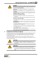 Preview for 7 page of FMT Swiss AG mobiSERVE Operating Instructions And Safety Notes