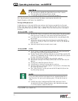 Preview for 10 page of FMT Swiss AG mobiSERVE Operating Instructions And Safety Notes