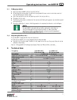 Preview for 11 page of FMT Swiss AG mobiSERVE Operating Instructions And Safety Notes