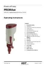 FMT Swiss AG PREMAxx Operating Instructions Manual preview