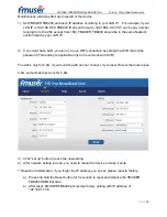 Предварительный просмотр 13 страницы FMUser FBE200-H.264 User Manual