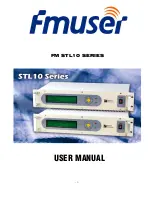 Preview for 1 page of FMUser FM STL10 SERIES User Manual