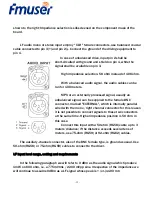 Preview for 13 page of FMUser FM STL10 SERIES User Manual