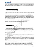 Предварительный просмотр 14 страницы FMUser FU-X01 User Manual