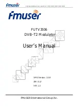 FMUser FUTV3506 User Manual preview