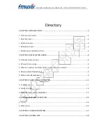 Предварительный просмотр 3 страницы FMUser FUTV4311A User Manual