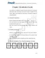 Предварительный просмотр 8 страницы FMUser FUTV4311A User Manual