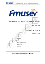 Предварительный просмотр 1 страницы FMUser FUTV4314A User Manual