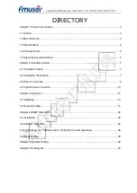 Предварительный просмотр 2 страницы FMUser FUTV4314A User Manual