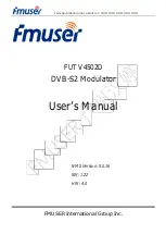 FMUser FUTV4502D User Manual preview