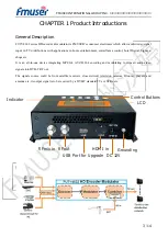 Предварительный просмотр 3 страницы FMUser FUTV4622 User Manual