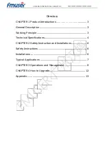 Preview for 2 page of FMUser FUTV4624 User Manual