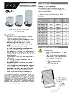 FMX FTM-HT250-FA1 User Manual preview