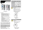 FMX FTM-TSTAT1-140 User Manual preview