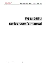 Fn-Link FN-8126EU Series User Manual предпросмотр