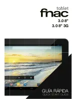 Предварительный просмотр 1 страницы Fnac 3.0 8" Quick Start Manual