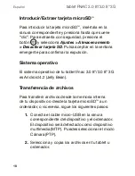 Preview for 10 page of Fnac 3.0 8" Quick Start Manual